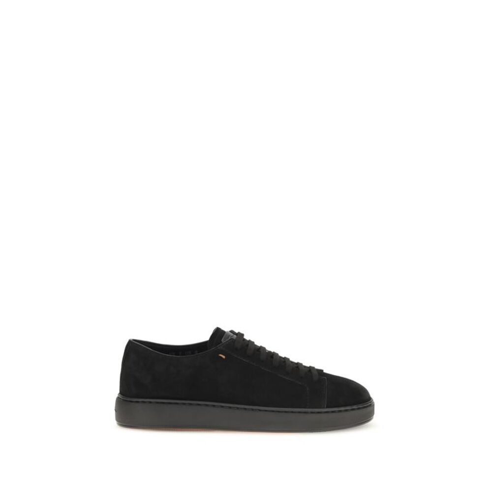 Santoni Men Suede Sneakers